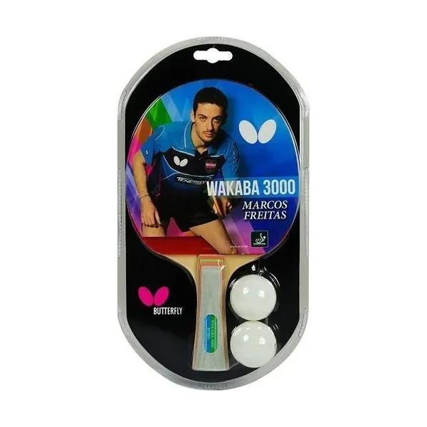 RAQUETA PING PONG BUTTERFLY WAKABA 3000