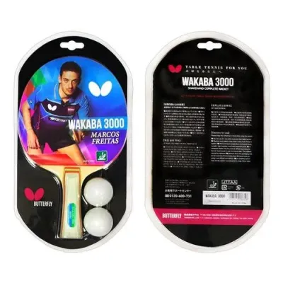 RAQUETA PING PONG BUTTERFLY WAKABA 3000