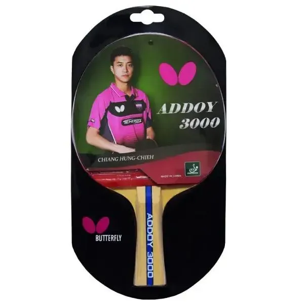 RAQUETA PING PONG BUTTERFLY ADDOY 3000