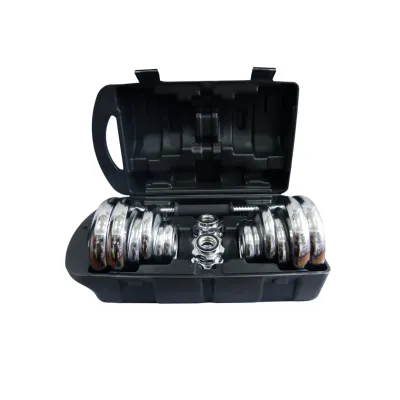 KIT MANCUERNAS CROMADAS 20KG