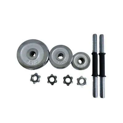 KIT MANCUERNAS CROMADAS 20KG