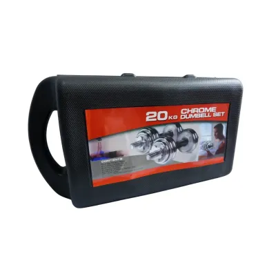 KIT MANCUERNAS CROMADAS 20KG