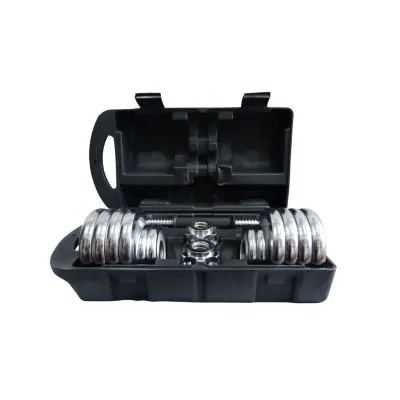 KIT MANCUERNAS CROMADAS 15KG