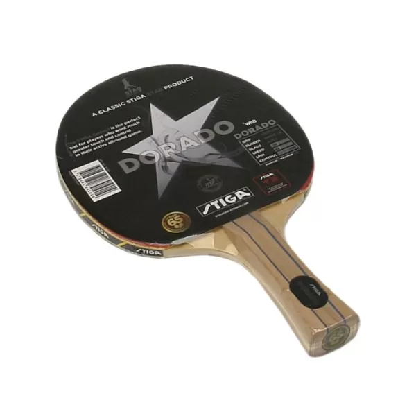 RAQUETA PING PONG STIGA DORADO