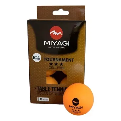 BOLA TENIS DE MESA TOURNAMENT MIYAGI