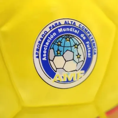 BALON  MICROFUTBOL PROFESIONAL GOLTY DORADO