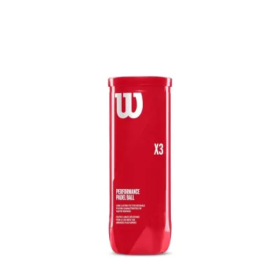 TARRO DE PELOTAS PADEL WILSON X3