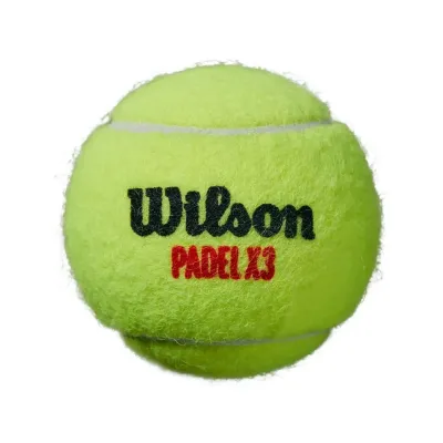 TARRO DE PELOTAS PADEL WILSON X3
