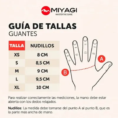 GUANTE PARA DEPORTE MIYAGI