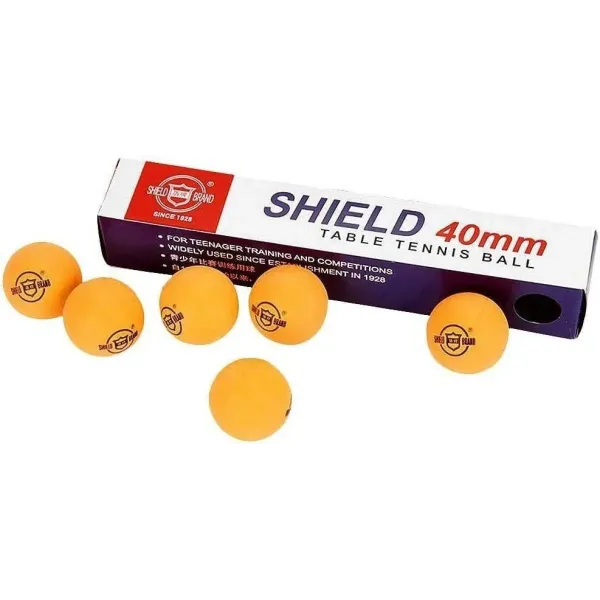 BOLA TENIS DE MESA SHIELD BRAND 40 mm